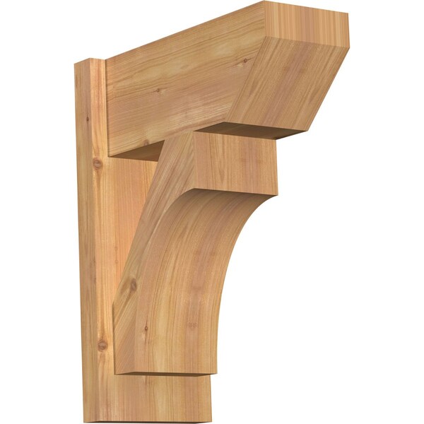 Ekena Millwork Westlake Slat Smooth Outlooker, Western Red Cedar, 7 1/2"W x 16"D x 20"H OUT08X16X20WTL06SWR - main